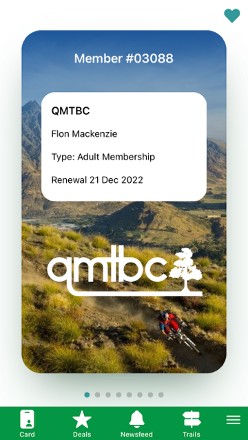 Hivepass membership management app screenshot