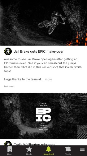 Hivepass trail association membership app newsfeed and member communication